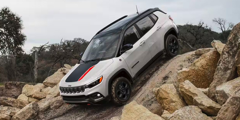 Jeep Compass off-roading