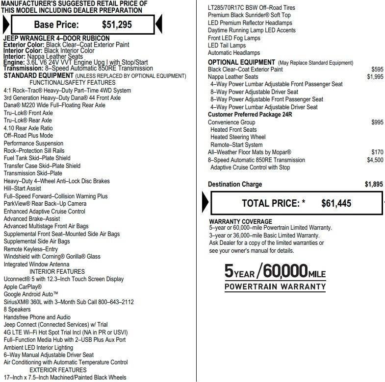 2024 Jeep Wrangler Rubicon