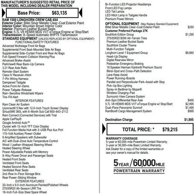 2023 RAM 1500 Longhorn