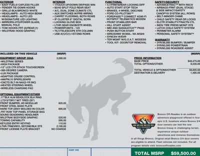 2022 Ford Bronco Base