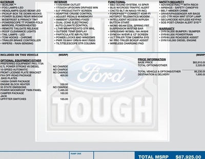 2022 Ford Super Duty F-450 DRW Platinum