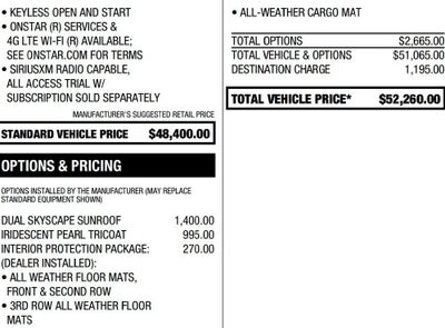 2020 Chevrolet Traverse Premier