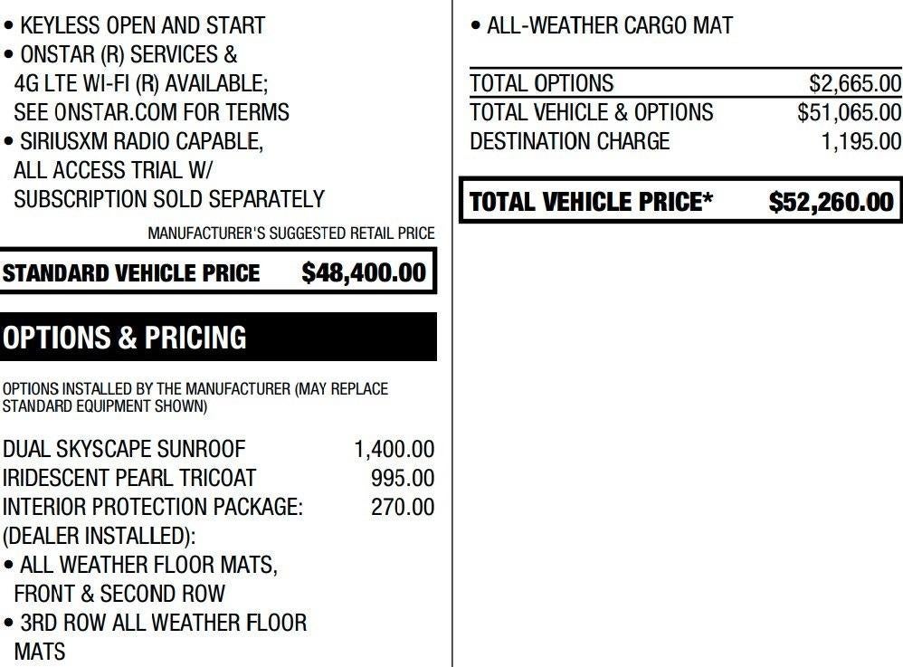 2020 Chevrolet Traverse Premier