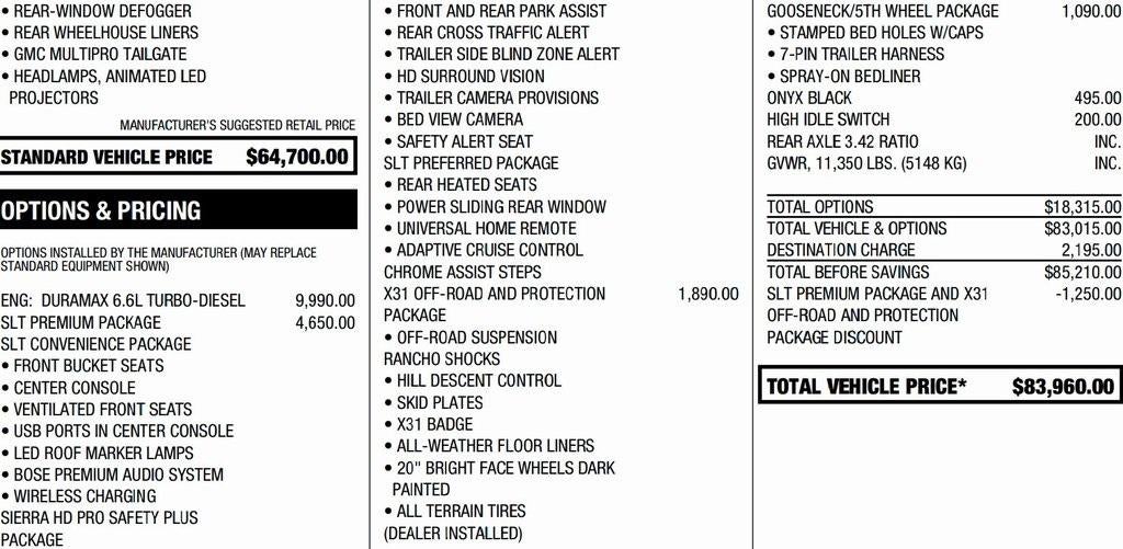 2025 GMC Sierra 2500 HD SLT