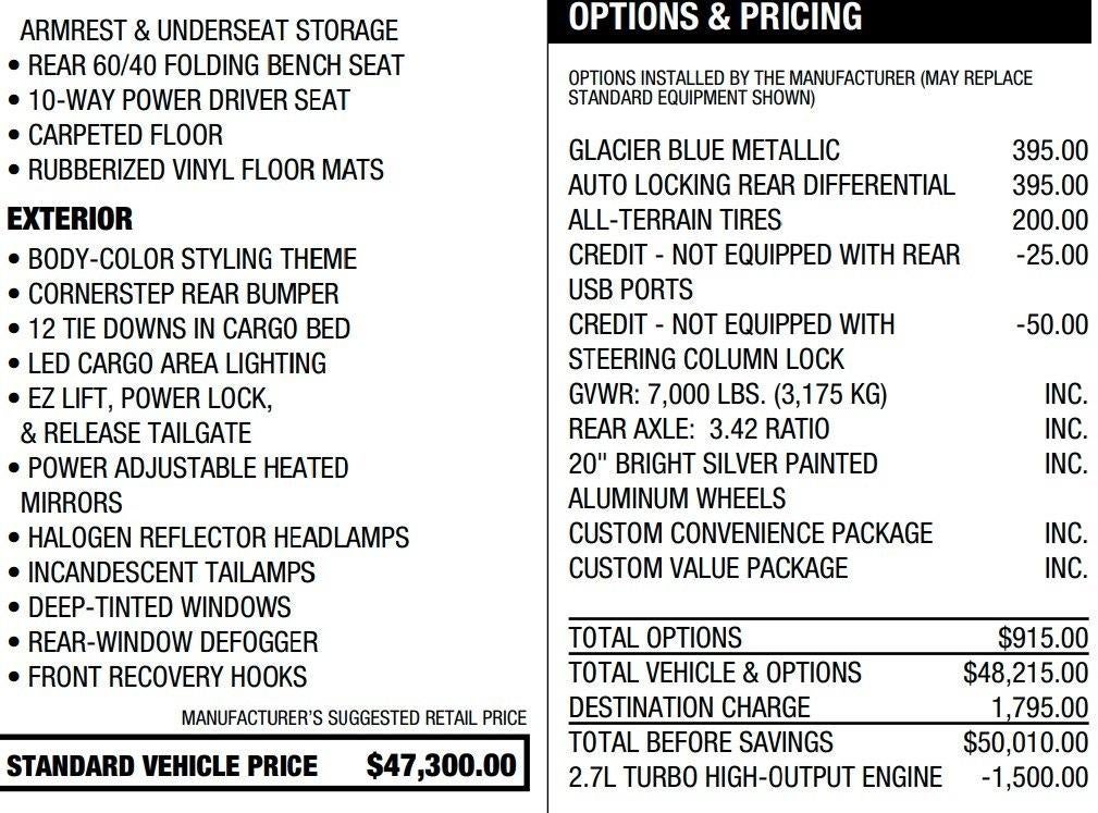 2022 Chevrolet Silverado 1500 Custom