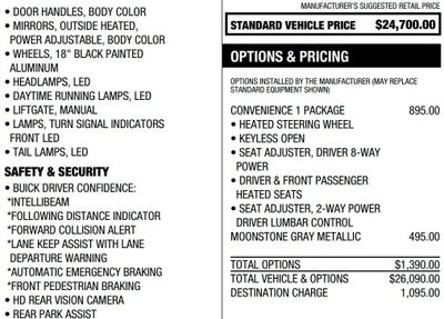 2025 Buick Envista Sport Touring