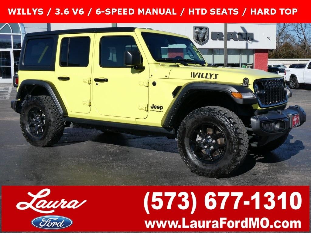 2024 Jeep Wrangler Willys 4 Door 4x4