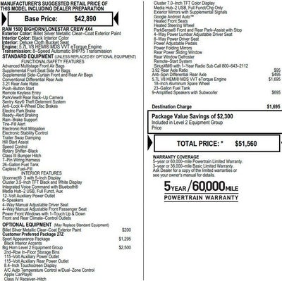 2020 RAM 1500 Big Horn 4x4 Crew Cab 5'7" Box