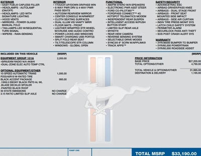 2021 Ford Mustang EcoBoost Fastback