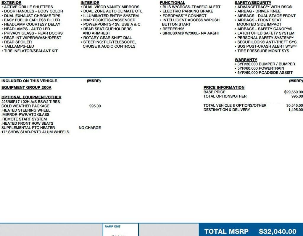 2025 Ford Escape Active AWD