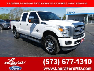 2016 Ford Super Duty F-250 SRW 4WD Crew Cab 6-3/4 Ft Box Platinum