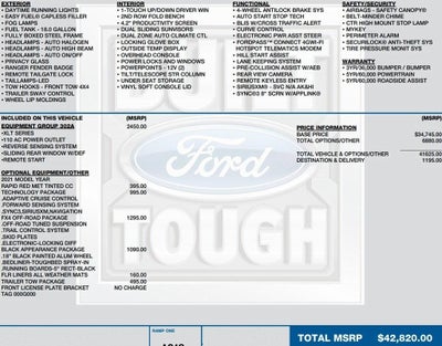 2021 Ford Ranger XLT 4WD SuperCrew 5' Box