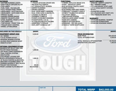 2022 Ford Ranger XLT 4WD SuperCrew 5' Box