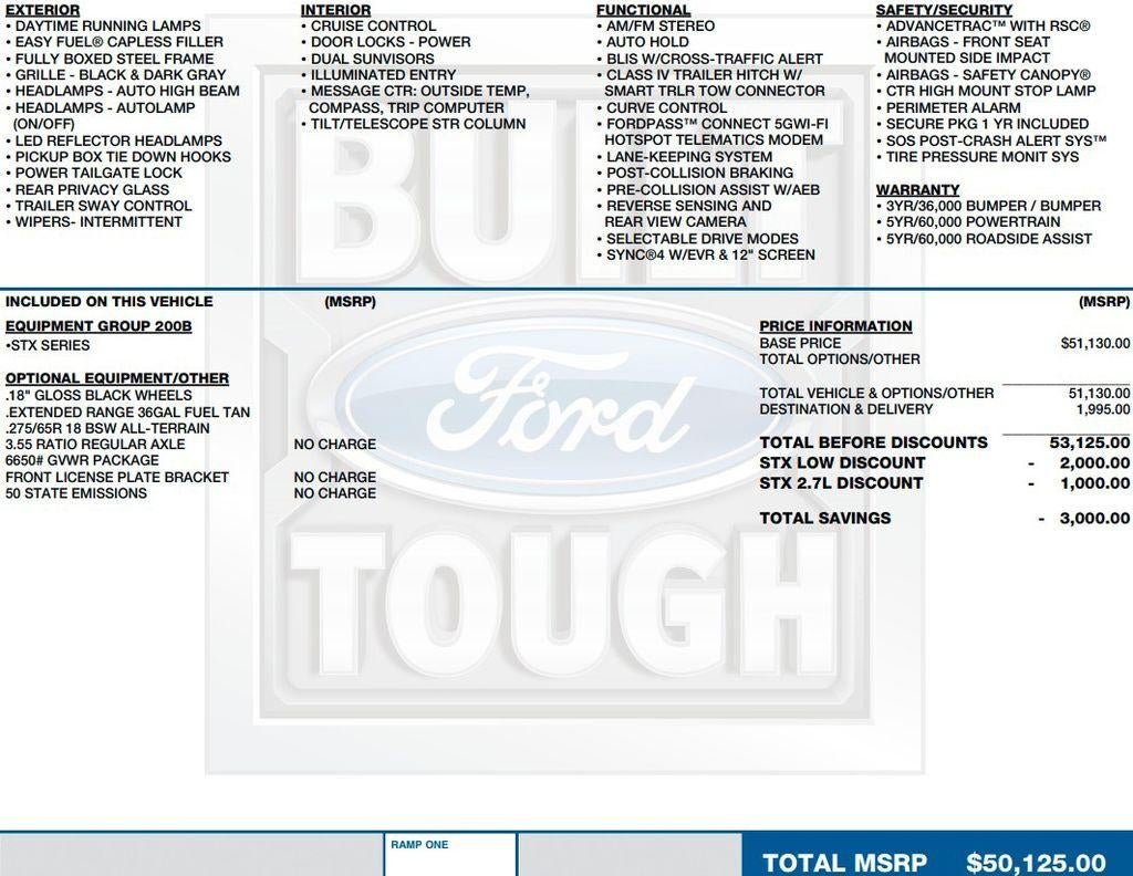 2025 Ford F-150 STX 4WD SuperCrew 5.5' Box