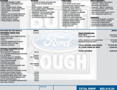 2021 Ford F-150 XLT 4WD SuperCrew 5.5' Box