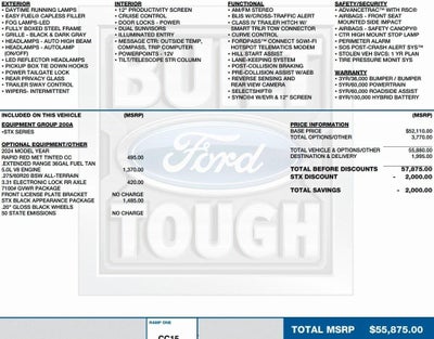 2024 Ford F-150 STX 4WD SuperCrew 5.5' Box
