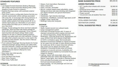 2018 Chevrolet Tahoe 4WD Premier