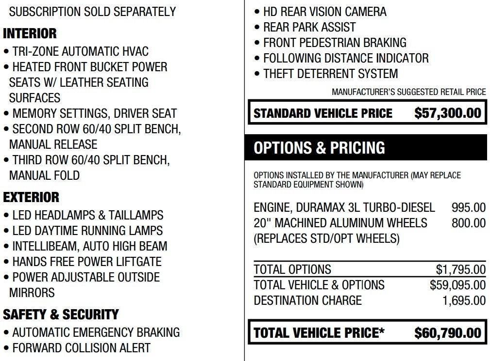 2021 Chevrolet Tahoe 4WD LT