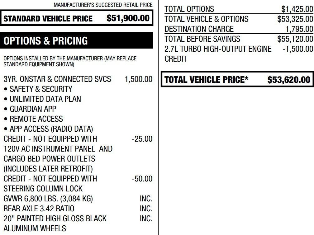 2023 GMC Sierra 1500 Crew Cab Short Box 2-Wheel Drive Elevation
