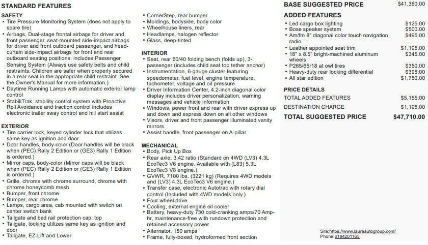 2015 Chevrolet Silverado 1500 Crew Cab Standard Box 4-Wheel Drive LT