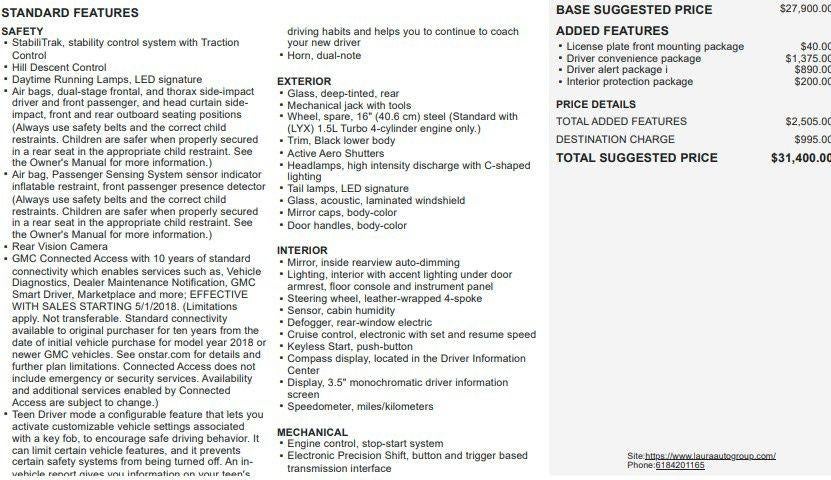 2018 GMC Terrain FWD SLE