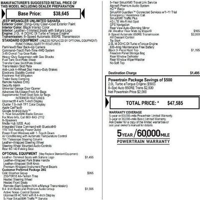 2020 Jeep Wrangler Unlimited Sahara 4x4