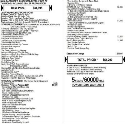 2026 Jeep Wrangler WRANGLER 2-DOOR WILLYS