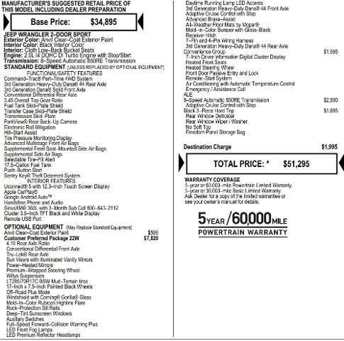 2026 Jeep Wrangler WRANGLER 2-DOOR WILLYS