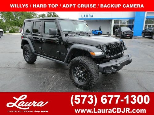 2024 Jeep Wrangler 4-Door Willys 4x4