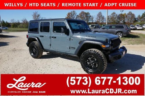 2026 Jeep Wrangler WRANGLER 4-DOOR WILLYS