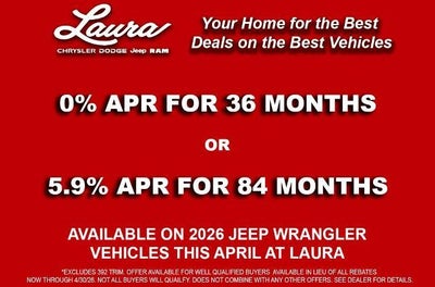 2026 Jeep Wrangler WRANGLER 4-DOOR SPORT