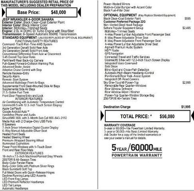 2026 Jeep Wrangler WRANGLER 4-DOOR SAHARA