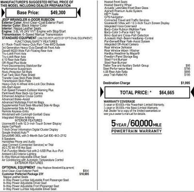 2026 Jeep Wrangler WRANGLER 4-DOOR RUBICON X