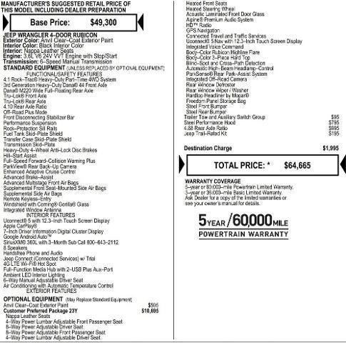 2026 Jeep Wrangler WRANGLER 4-DOOR RUBICON X