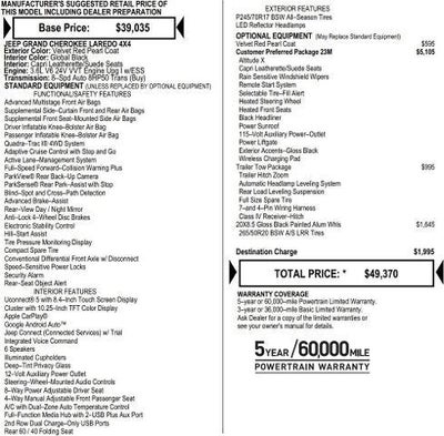 2025 Jeep Grand Cherokee GRAND CHEROKEE ALTITUDE X 4X4