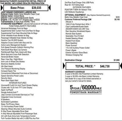 2025 Jeep Grand Cherokee GRAND CHEROKEE ALTITUDE X 4X4