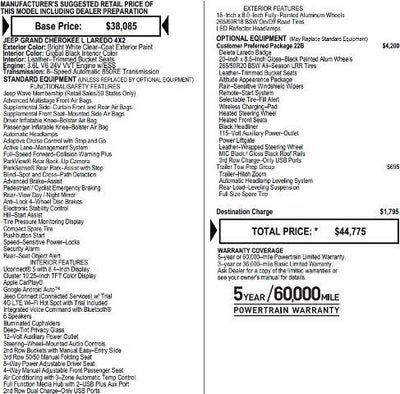 2021 Jeep Grand Cherokee L Altitude 4x2
