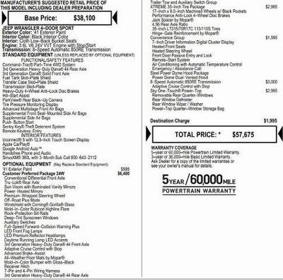 2026 Jeep Wrangler WRANGLER 4-DOOR WILLYS