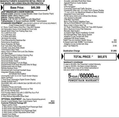 2026 Jeep Wrangler WRANGLER 4-DOOR RUBICON X