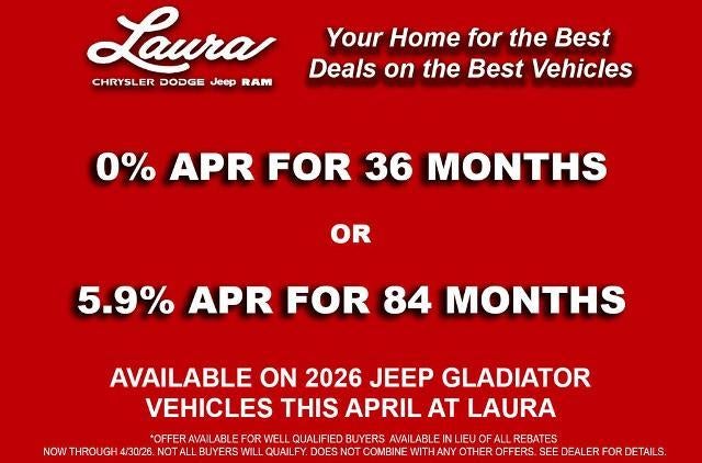 2026 Jeep Gladiator GLADIATOR RUBICON X 4X4