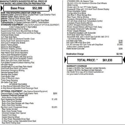 2026 RAM Ram 1500 RAM 1500 BIG HORN CREW CAB 4X4 5'7' BOX