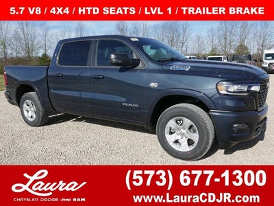 2026 RAM Ram 1500 RAM 1500 BIG HORN CREW CAB 4X4 5'7' BOX