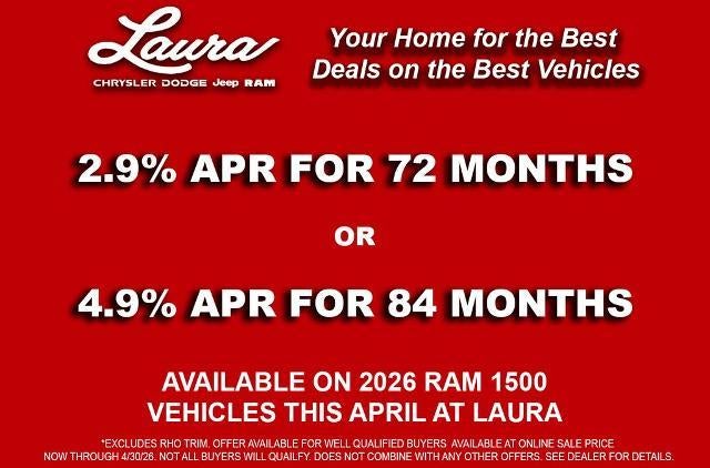 2026 RAM Ram 1500 RAM 1500 LIMITED CREW CAB 4X4 5'7' BOX