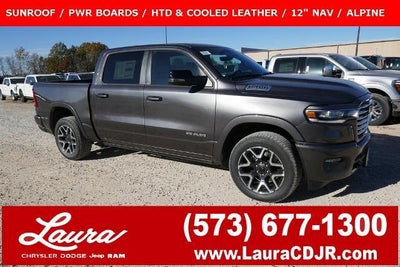 2026 RAM Ram 1500 RAM 1500 LARAMIE CREW CAB 4X4 5'7' BOX