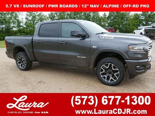 2026 RAM Ram 1500 RAM 1500 LARAMIE CREW CAB 4X4 5'7' BOX