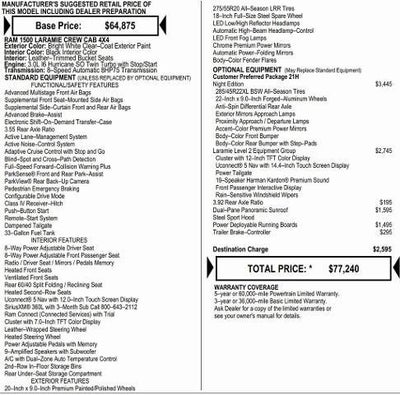 2026 RAM Ram 1500 RAM 1500 LARAMIE CREW CAB 4X4 6'4' BOX