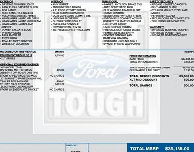 2020 Ford Ranger XLT