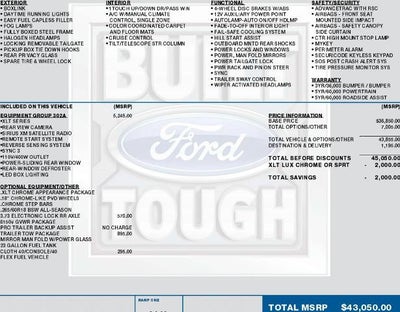 2016 Ford F-150 2WD SuperCrew 5-1/2 Ft Box XLT