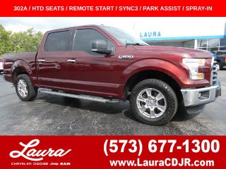 2016 Ford F-150 2WD SuperCrew 5-1/2 Ft Box XLT