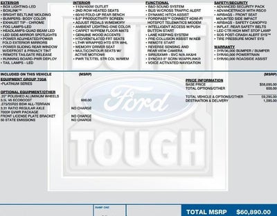 2020 Ford F-150 Platinum